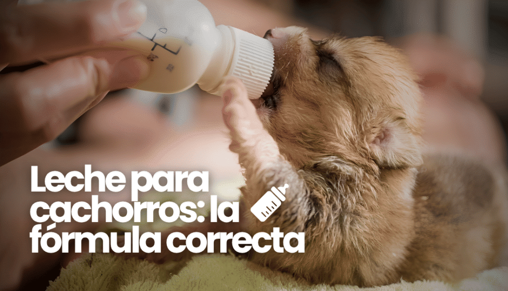 Leche para cachorros